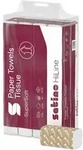 Satino by Wepa HiLine Papierhandt&uuml;cher Tissue PT2, Interfold W-Falz, 24x32,...