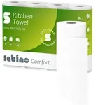 Satino by Wepa Comfort K&uuml;chenrollen Recycling 2-lagig hochwei&szlig; 1 Pack = 32...