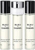 Chanel Bleu de Chanel Eau De Parfum Eau De Parfum Refill with Spray 20 ml + Refill 2