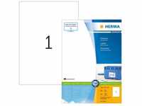 Herma 4428, Herma 4428 Universal-Etiketten 210 x 297mm Papier Weiß 100 St. Permanent