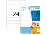 Herma 4670, Herma 4670 Universal-Etiketten 66 x 33.8mm Papier Weiß 2400 St.