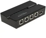 DELOCK USB 2.0 Switch f&uuml;r 4 PC an 1 Ger&auml;t