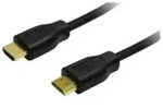LogiLink CH0076 HDMI-Kabel 0,2 m HDMI Typ A (Standard) Schwarz