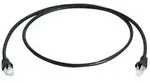 Teleg&auml;rtner Patchkabel S/FTP Cat.6A MP8 FS500 LSZH schwarz 0,25m