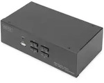 Digitus KVM Switch, 4 Port, Dual Display, 4K, DisplayPort&reg;
