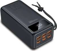 Realpower 414907, RealPower PB-56000 PD PRO Lithium Polymer (LiPo) 56000 mAh Schwarz