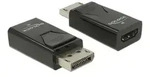 DeLOCK Adapter DisplayPort 1.2 Stecker zu HDMI Buchse 4K Passiv schwarz