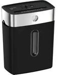 HP OneShred 8CC Aktenvernichter Partikelschnitt-Zerkleinerung 68 dB 22 cm Schwarz