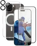 PanzerGlass CARE Feature 3-in-1 Ceramic Bundle iPhone 16 Pro Max