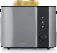 Severin AT 9573, Severin AT 9573 Toaster 2 Scheibe(n) 800 W Anthrazit, Schwarz