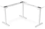 Digitus Elektrisch h&ouml;henverstellbares Tischgestell, 90&deg; L-Form, Triple-Motor,