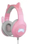 Blade Gaming Tanooki Kopfh&ouml;rer Kabelgebunden Kopfband Grau, Pink