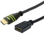 Techly ICOC HDMI2-4-EXT075 HDMI-Kabel 7,5 m HDMI Typ A (Standard) Schwarz