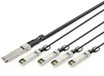 Digitus 40G QSFP+ to 4XSFP+ Direct Attach Kabel 2m
