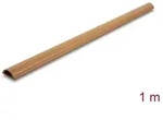 DeLOCK Kabelkanal selbstklebend 30 x 11 mm - L&auml;nge 1 m Holzoptik