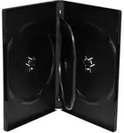 MediaRange BOX35-3 CD-H&uuml;lle DVD-H&uuml;lle 3 Disks Schwarz