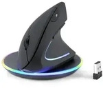 Perixx PERIMICE-713 RX Vertikale Ergonomie-Maus, kabellos, inkl. Ladepad