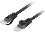 Lanberg PCU6-10CU-0200-BK Netzwerkkabel Schwarz 2 m Cat6 U/UTP (UTP)