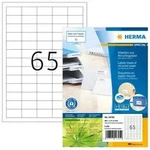 HERMA 10725 Druckeretikett Wei&szlig; Selbstklebendes Druckeretikett