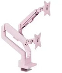 Arozzi AZ-ALZARE-NEO-DUO-PNK Flachbildschirm-Tischhalterung 81,3 cm (32") Tisch/Bank