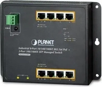 Planet Corp WGS-4215-8P2S, Planet Corp PLANET Industrial 8-Port Gigabit PoE