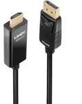 Lindy 40927 Videokabel-Adapter 3 m DisplayPort HDMI Typ A (Standard) Schwarz