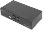 Digitus KVM-Switch, 4-Port, Single-Display, 4K, HDMI&reg;