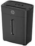 HP One Shred 6CC Aktenvernichter Partikelschnitt-Zerkleinerung 68 dB Schwarz