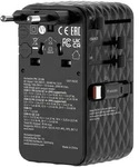 Verbatim Charge 'n' Travel 70W Universal Schwarz AC Schnellladung Drinnen
