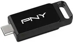 PNY Elite USB-Stick 128 GB USB Typ-C 3.2 Gen 1 (3.1 Gen 1) Schwarz