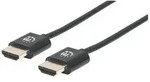 Manhattan Ultrad&uuml;nnes High Speed HDMI-Kabel mit Ethernet-Kanal, HEC, ARC, 3D, 4K,