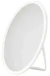 Avide ABLDL-M-R Make-up-Spiegel Freistehend Oval Wei&szlig;