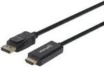 Manhattan 1080p DisplayPort auf HDMI-Kabel, DisplayPort-Stecker auf HDMI-Stecker, 1
