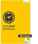 Reiner SCT Jahreslizenz timeCard Zeiterfassung, 250 MA, ESD, 1 Jahr
