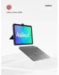 inateck Keyboard Ace Touch iPad 13" Compatible QWERTZ wei&szlig;