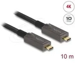 DELOCK Aktives Optisches USB-C Video Daten PD Kabel 10 m