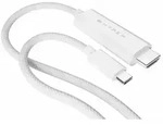 Targus HyperDrive 4K-Kabel USB-C auf HDMI 60Hz 2,5m wei&szlig;