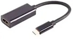 USB-C Adapter, HDMI-A Buchse, 8K60Hz, schwarz