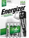 Energizer Accu Recharge Power Plus 700 AAA BP4 Wiederaufladbarer Akku