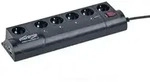 Gembird EG-PMS2 Spannungsschutz Schwarz 6 AC-Ausg&auml;nge 250 V 1,8 m