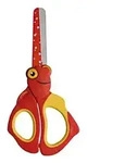 Wedo 73 6001 B&uuml;ro- & Bastelschere Universal Gerader Schnitt Rot, Gelb