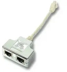 EFB Elektronik K5125.015 Kabeladapter RJ-45 2 x RJ-45 Wei&szlig;