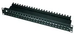 Teleg&auml;rtner 19" Modultr&auml;ger 1HE schwarz