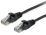 Equip Cat.6 U/UTP Patchkabel, 1.0m, Schwarz