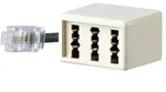 METZ CONNECT UAE Adapter WE 8 - NFN RJ45 Stecker, 0,1m Verl&auml;ngerung