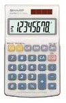 Sharp 82-EL250S, Sharp EL-250S Taschenrechner Tasche Einfacher Taschenrechner Silber