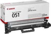 Canon 2168C002, Canon 051 Toner-Cartridge, Schwarz