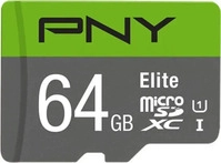 PNY P-SDUX64U185GW-GE, PNY Elite 64 GB MicroSDXC UHS-I Klasse 10