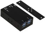 USB 3.2 Gen1 HUB4-Port extern kleinster HUB(8x2,5x4cm),inkl.Kabel