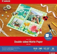 Canon 4076C007, Canon MP-101D Double sided Matte Paper, 30 x 30 cm, 30 Blatt